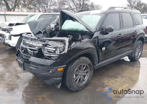 2023 Ford Bronco Sport Big Bend z USA, uszkodzony, nr VIN 3FMCR9B62PRD05000